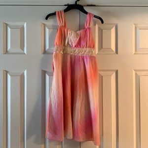girls pastel sparkly sequin dress